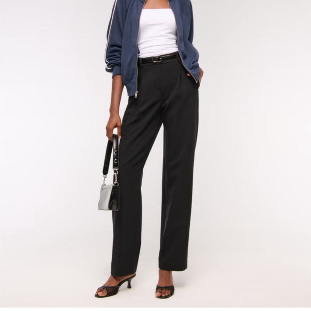 Abercrombie & Fitch Quinn Tailored Straight Pant